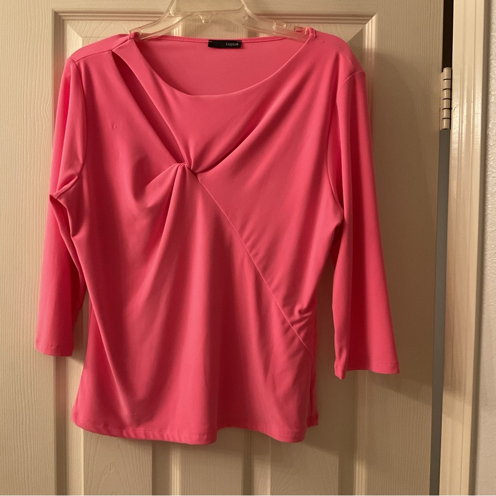Pink Cut Out Top by Jaipur